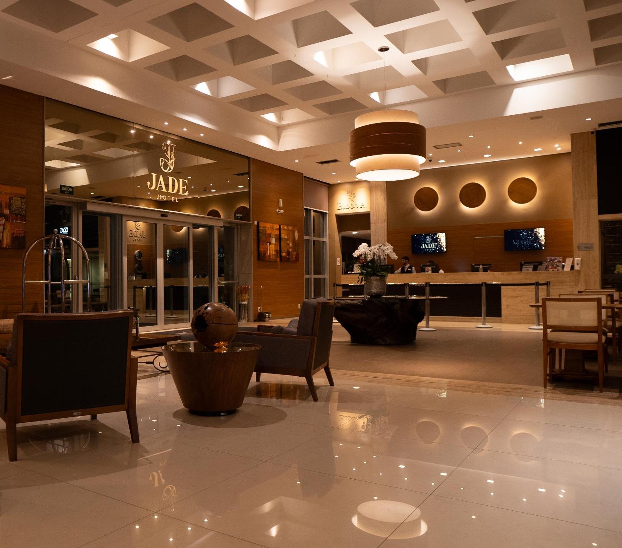 Jade Hotel Brasilia Candangolandia Bagian luar foto Lobby